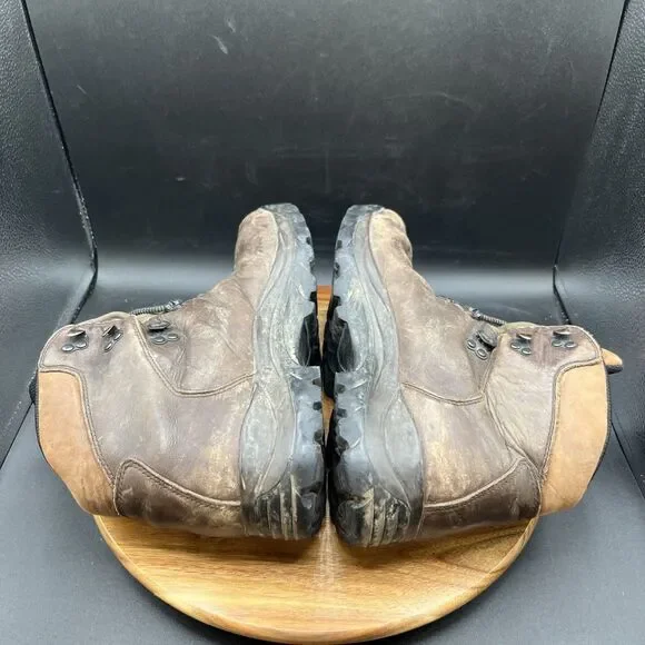 Merrell Men’s Size 9 Ridge Gore-Tex II Dark Brown Leather Boots Vibram Goretex - Picture 6 of 8